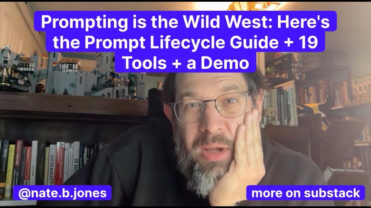 Prompting is the Wild West: Here's the Prompt Lifecycle Guide + 19 Tools + a Demo