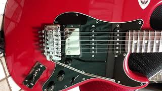 Video thumbnail for Suhr SSH bridge pick up sound test by おのみちの保護猫紹介とロックギター演奏動画