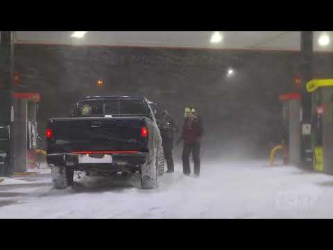 04-01-2020 Rapid City, SD - Late-Season Heavy Snow Slide-Offs