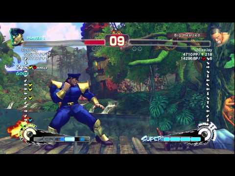 D-string [M. Bison] vs. spDeeJay [Dee Jay] | SSF4 AE