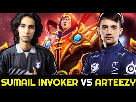 SUMAIL Invoker vs ARTEEZY Magnus - 10K Intense Game Epic Ending Dota 2