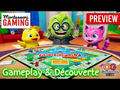 Hasbro Games Junior Collection: I Tested Monopoly Junior with My Kids! Gameplay Preview
