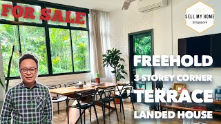 Freehold Landed Corner Terrace House for Sale | D8 Sell My Home