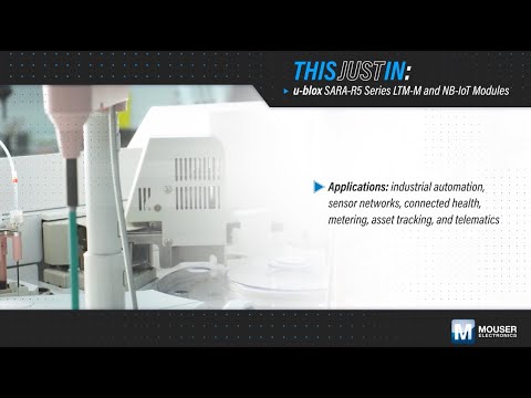 u-blox SARA-R5 Series LTE-M/NB-IoT Modules