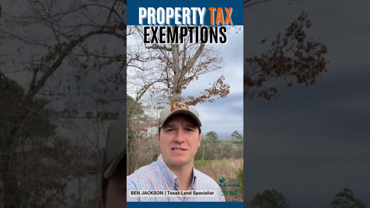 Don't Overpay Your Texas Property Taxes! Submit Exemption Forms for Ag Timber or Wildlife