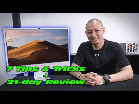 2021 Apple M1 iMac (24") // Seven useful macOS Tips // 21-day Review