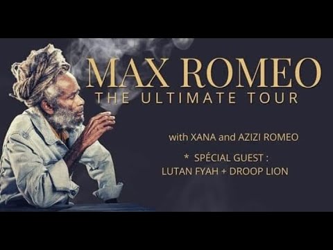 Max Romeo, Azizzi e Xana Romeo, Lutan Fyah, Droop Lion & The Charmax Band live in Genova