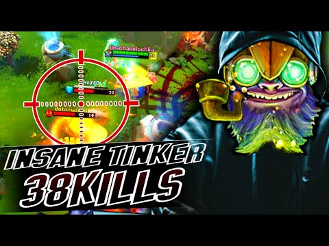 OMG 35MIN 38KILLS ONE OF THE BEST TINKER | DOTA 2 TINKER GAMEPLAY