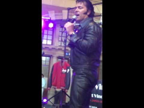 Elvis - If I can dream - Brendon Chase - Central Station Concert before we head to Parkes 2016