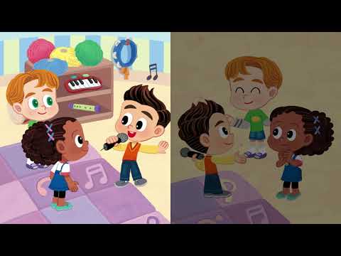 Little Hands 3 Unit 6 Story - What are you doing?