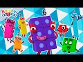 Pretty Pattern And Painting By Numbers ️ Learn Colourful Maths And Counting Numberblocks