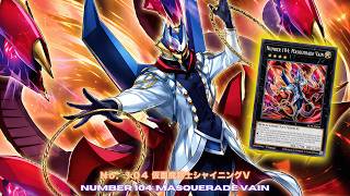 New Vector Boss Is insane !! Number 104 Masquerade Vain DECK NEW CARD - YUGIOH