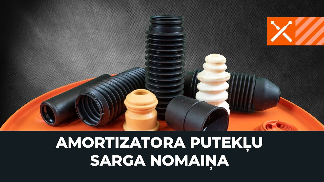 Automašīnas amortizatora putekļu sargi & demfers: kā nomainīt