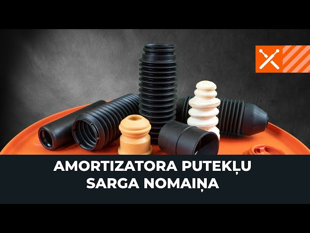 Noskatieties mūsu video pamācības par PEUGEOT Amortizatora Putekļu Sargi & Demfers problēmu novēršanu