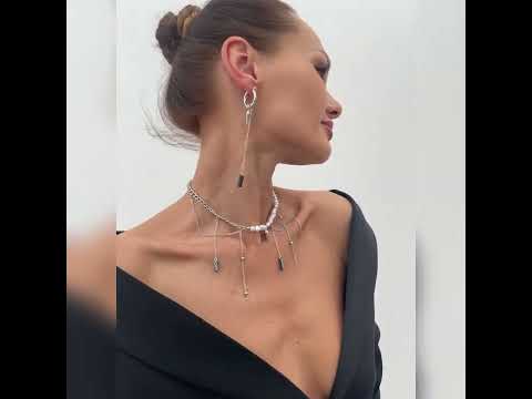 Набор серьги и ожерелье - фото 1 - id-p2996839785