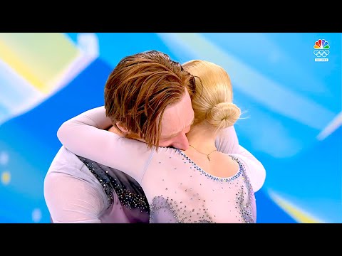 Евгения Тарасова Evgenia TARASOVA🇷🇺🥈 & Владимир Морозов Vladimir MOROZOV🇷🇺🥈FS 2022 Olympics (NBC.4K)