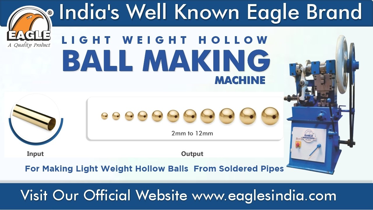 Light Weight Hollow Ball Making Machine | Gold and Silver Jewellery Hollow Ball Production Goldsmith