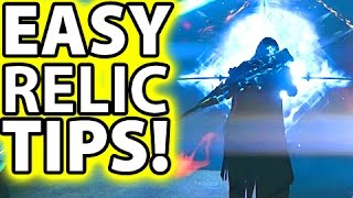 Destiny Tips: HOW TO USE THE RELIC! Vault of Glass Relic Controls
