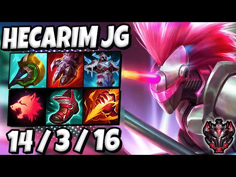 Hecarim vs Kayn [ Jungle ] Lol Korea Grandmaster Patch 11.23 ✅