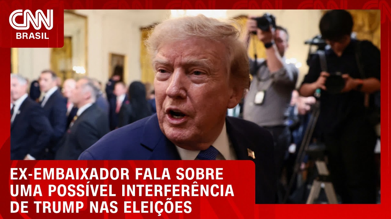 In an interview with CNN, former Brazilian ambassador to the United States Rubens Barbosa discussed the relationship between the United States and Brazil’s presidential elections. According to the former ambassador, if the second-round result is very close and a candidate questions the transparency of the vote count, Donald Trump could interfere in the elections in some way, but this would be limited to economic sanctions, without military intervention. #CNNBrasil #eleiçoes

Subscribe to the CNN Brasil channel on YouTube.

FOLLOW CNN BRASIL ON OTHER PLATFORMS:
Website: https://www.cnnbrasil.com.br/
Facebook: https://www.facebook.com/cnnbrasil
Twitter: https://www.twitter.com/cnnbrasil
Instagram: https://www.instagram.com/cnnbrasil
TikTok: https://www.tiktok.com/@cnnbrasil
