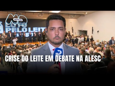 Produtores de leite pedem soluções urgentes em audiência na Alesc