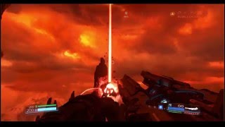 DOOM glitched out of map in Argent D'nur