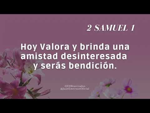 2 SAMUEL 1 - Comentario - Pr. Juan Emerson Hernández