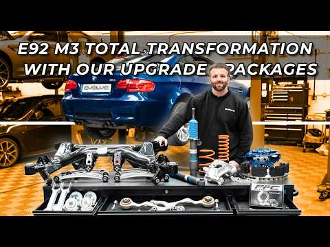Transforming this E92 M3 for Fast Road use - Evolve Suspension Upgrade + F8x Brake Retrofit!