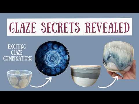 ✨ Kiln Unloading! Favorite Glaze Combinations