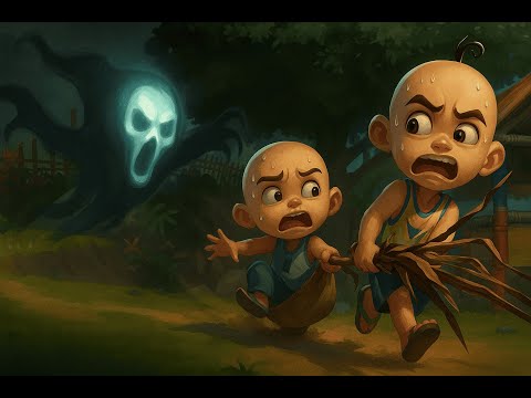 UPIN DAN IPIN DIKEJAR HANTU
