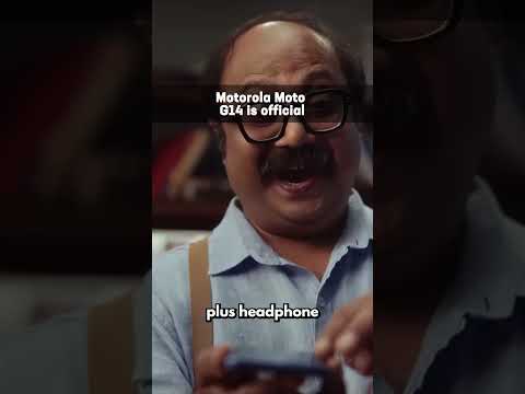 Motorola Moto G14 is official