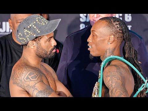 HEATED - O'Shaquie Foster vs Stephen Fulton- FULL Weigh In & TENSE Face Off Video