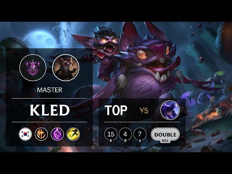 Kled Top vs Ryze - KR Master Patch 9.17
