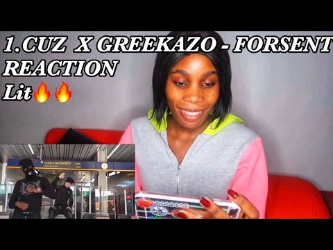 FIRST REACTION TO SWEDISH RAP/HIP HOP | 1.Cuz x Greekazo - FORSENT (Official Video)
