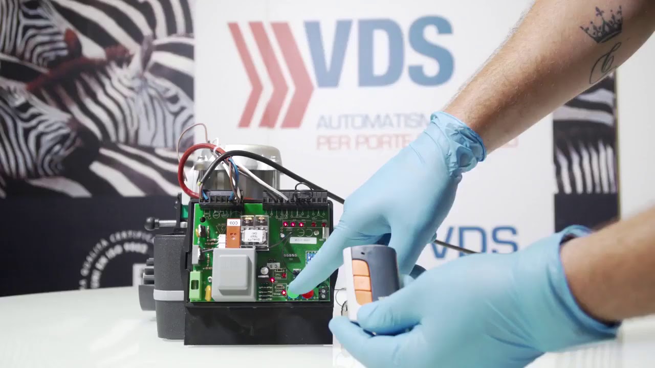 Programar mandos de garaje VDS ECO-R y compatibles