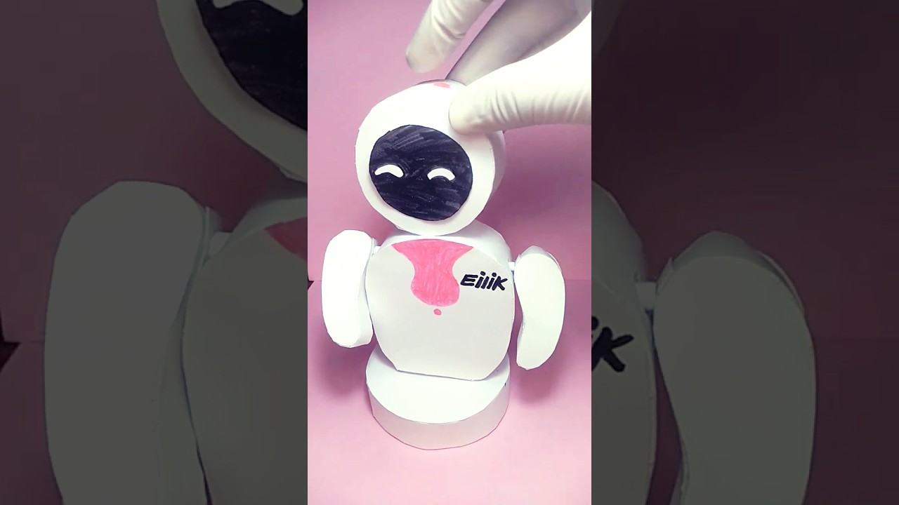 How I made Eilik robot in 30 seconds 💕❤️