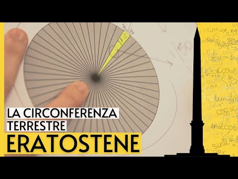 Come Eratostene ha misurato la circonferenza terrestre?