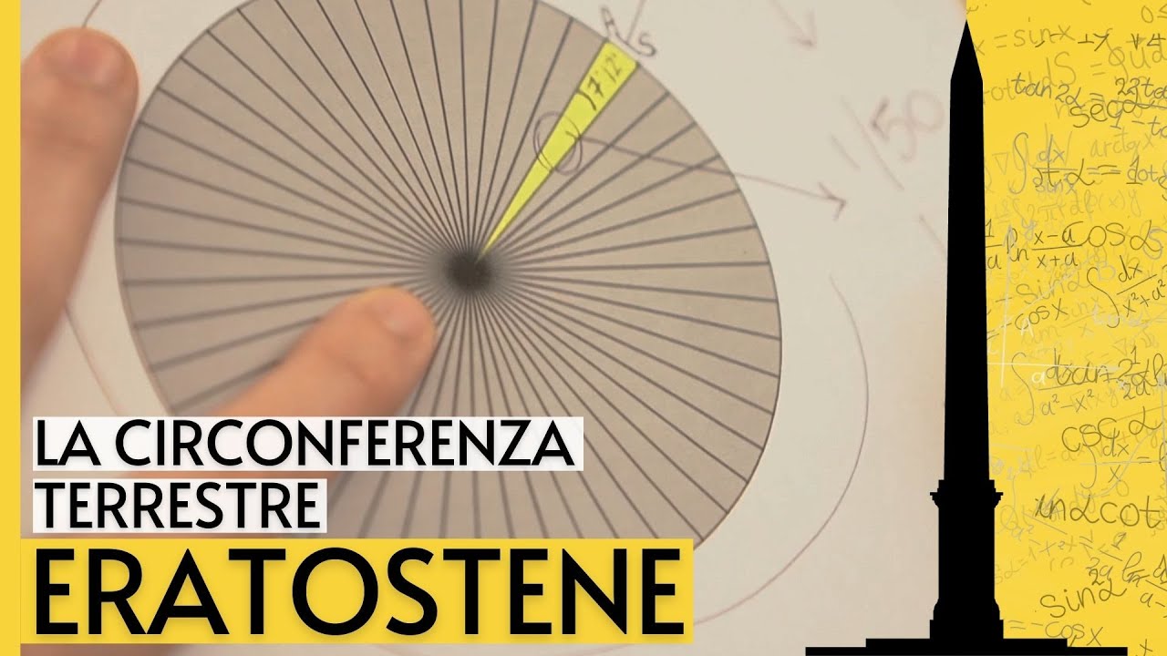 Come Eratostene ha misurato la circonferenza terrestre?