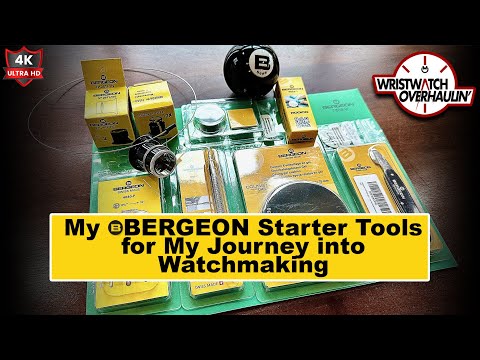 Bergeon Watchmaking Tools To Start My Horology Journey - 4K