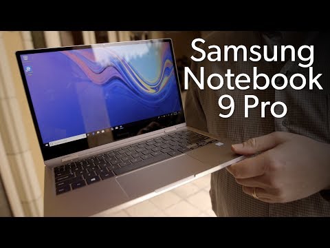 Samsung Notebook 9 Pro hands-on