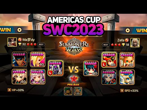 ZEFA vs MADREAMDY (BO5). SWC2023 AMERICAS CUP - Summoners War