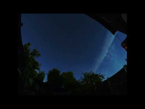 LIVERPOOL NIGHT SKY TIME LAPSE ON GO PRO 7 BLACK