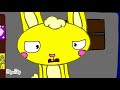 Htf Cuddles Running Away From Baldi Lumpy And Cuddles