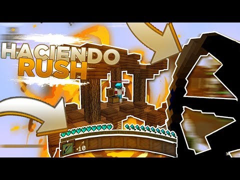 ¡ME CONVIERTO EN RUSHER POR 1 DIA! - SKYWARS  | CRAFTREALMS - AXELPRO123