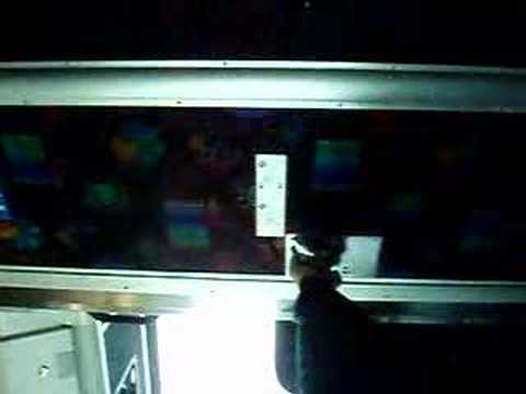 3 guys in a bus bathroom