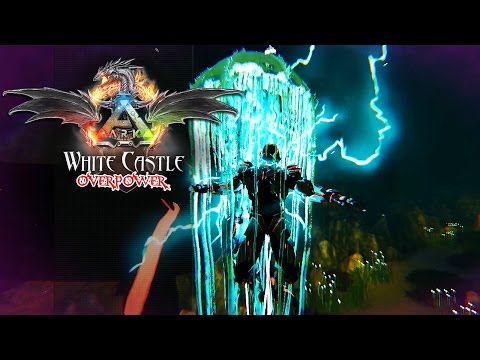ARK OverPower White Castle EP18 - Bionic Mosa & Fui Eletrocutado Por Uma Agua Viva!