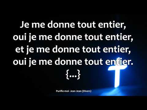 Purifie-moi - Jean Jean