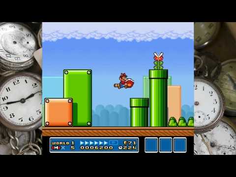 SMB3 for Super Mario All-Stars Custom Level #466 - Time Stop Terrace
