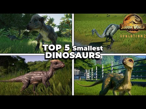 TOP 5 Smallest Herbivores 🦖 Jurassic World Evolution 2 - JWE2