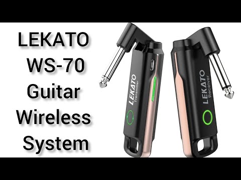 Lekato ws 70 guitar wireless system review  || Lekato ws 70